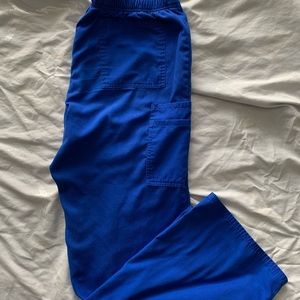 Blue scrub tops